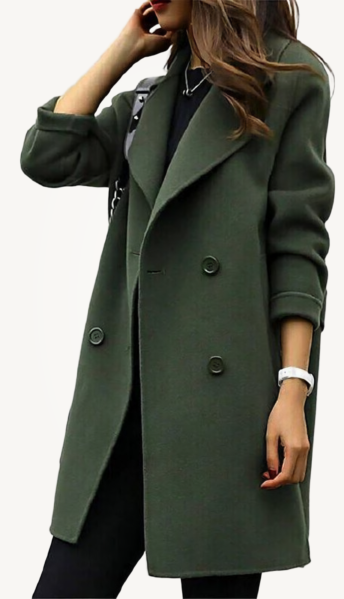 CELINA™ - Long Trench Coat