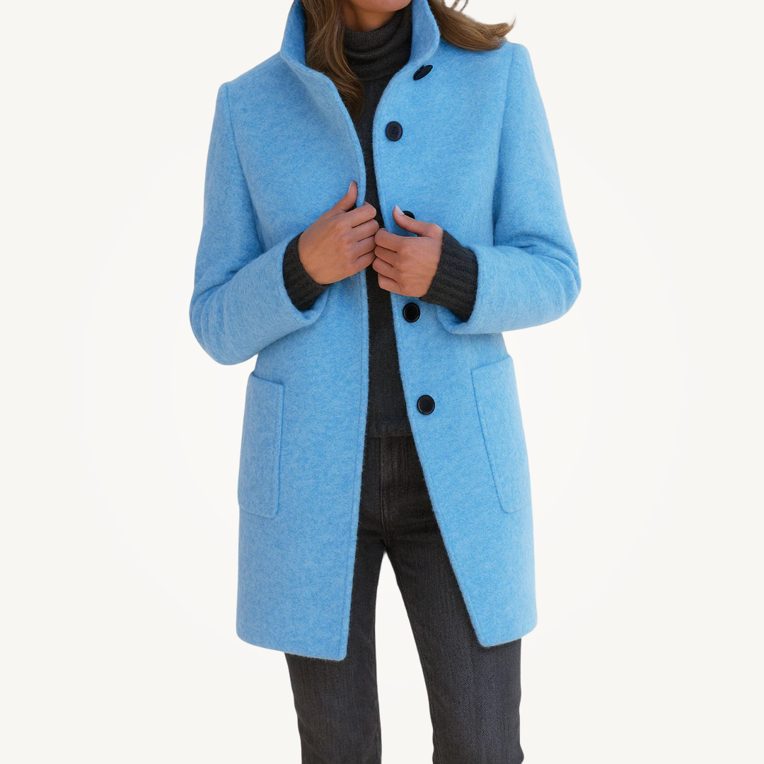 Rosemary | Classic Everyday Button Coat