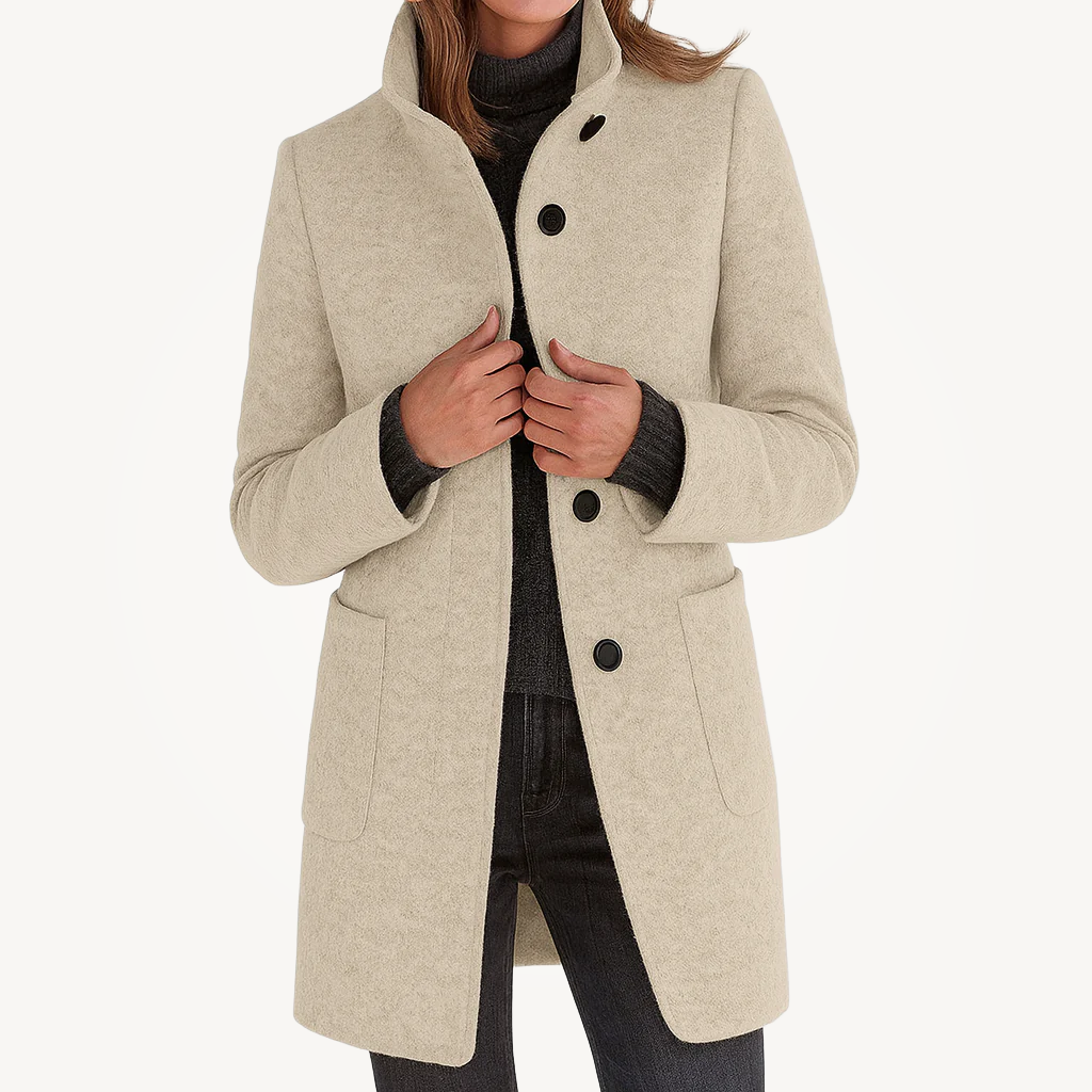 Rosemary | Classic Everyday Button Coat