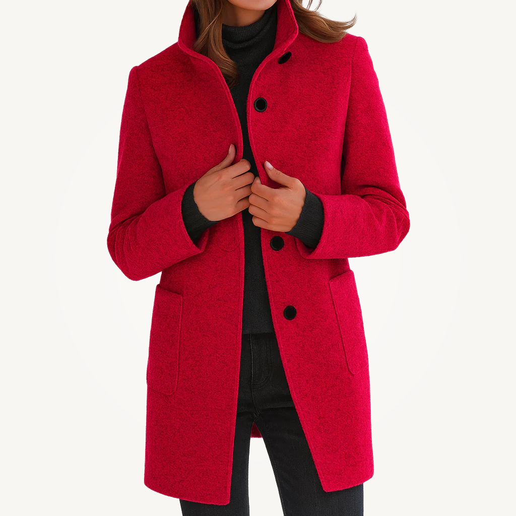 Rosemary | Classic Everyday Button Coat