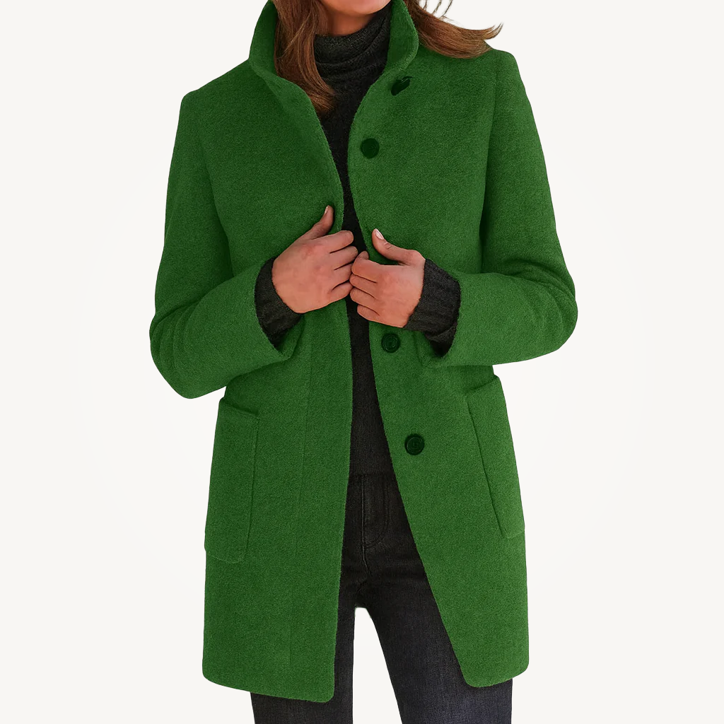 Rosemary | Classic Everyday Button Coat