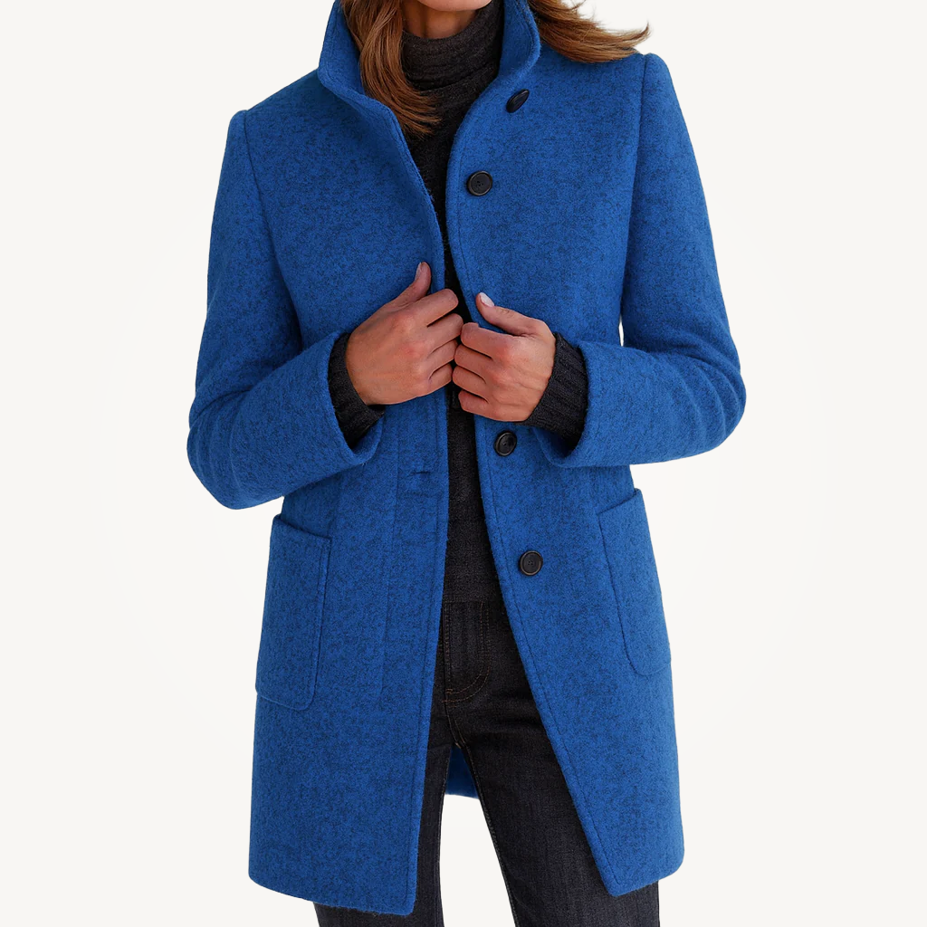Rosemary | Classic Everyday Button Coat