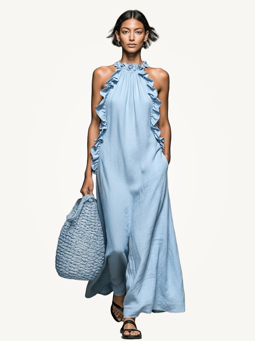 Raven | Maxi Dress with Pockets