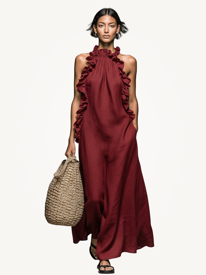 Raven | Maxi Dress with Pockets
