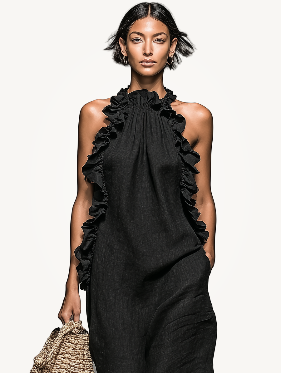 Raven | Maxi Dress with Pockets