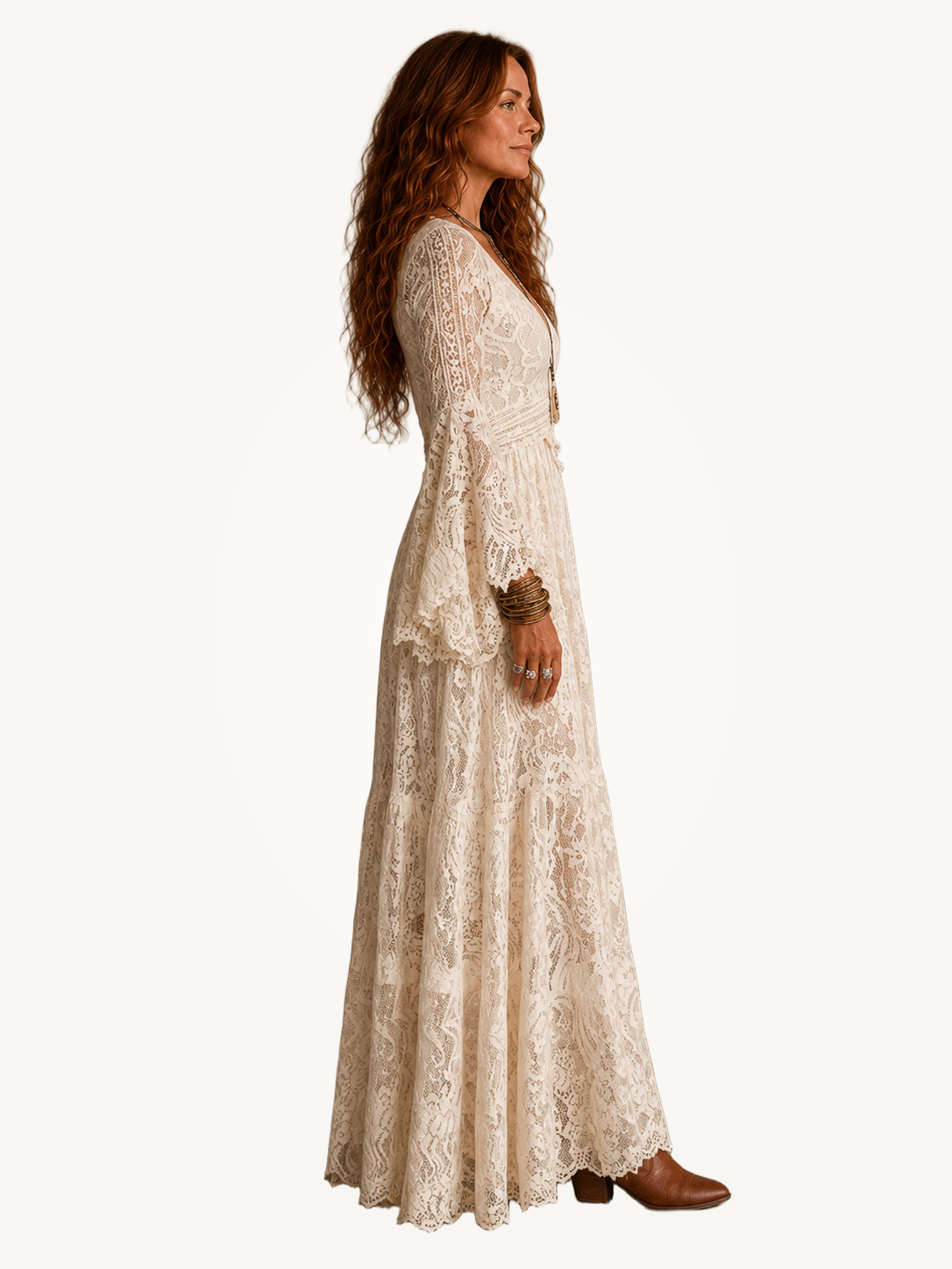 Persephone | Vintage Silhouette Maxi Dress
