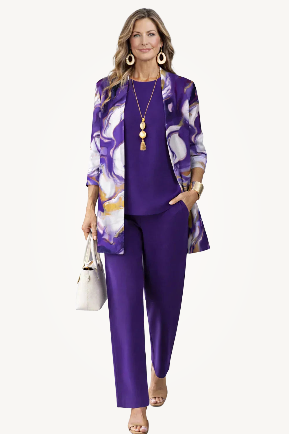 Violet | Classic Elegance Three-Piece Set